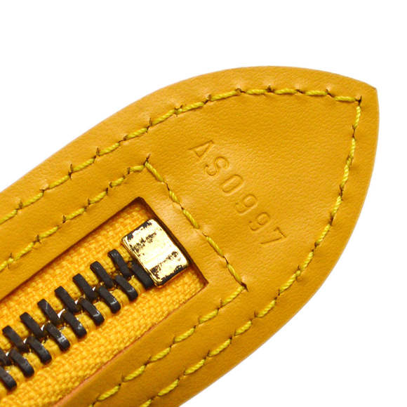 LOUIS VUITTON Yellow Epi Saint Jacques Poignee Long Tote M52339 122662 - Picture 6 of 10